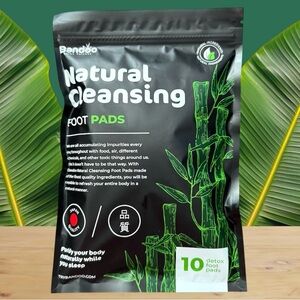 BANDOO Natural Cleansing Foot Pads, NIP